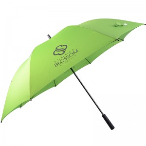 30-инчов голф чадър фенерче дръжка чадър фибростъкло рамка устойчива на вятър