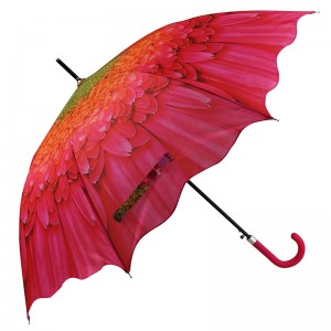 Чадър за цветя автоматична функция прав чадър с поръчка