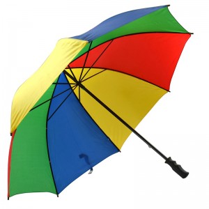 Голям размер на открито спортен дъжд чадър ръчно отворена функция голф чадър